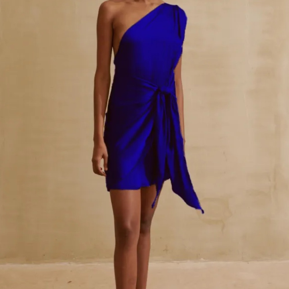 Baobab Collection Vibrant Blue Fabric